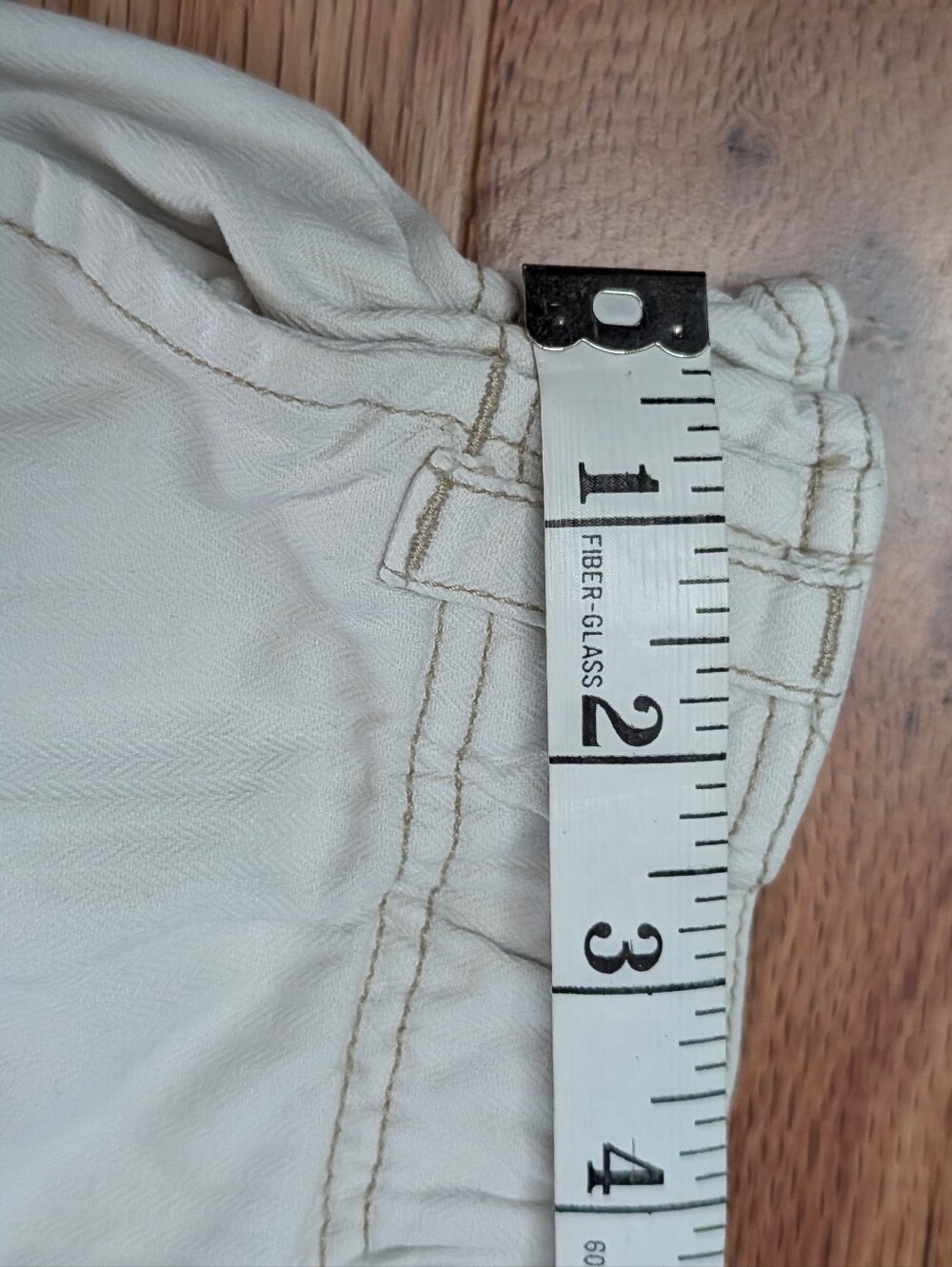 We The Free Tahiti Pull-On Cargo Pants in Tofu White Size Medium Y2K - Picture 15 of 16
